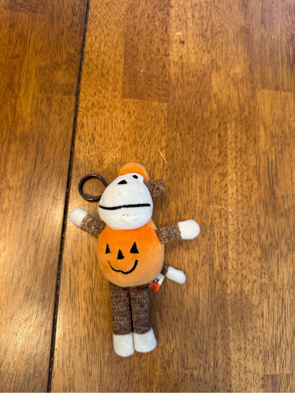 Spirit Monkey Pumpkin keychain